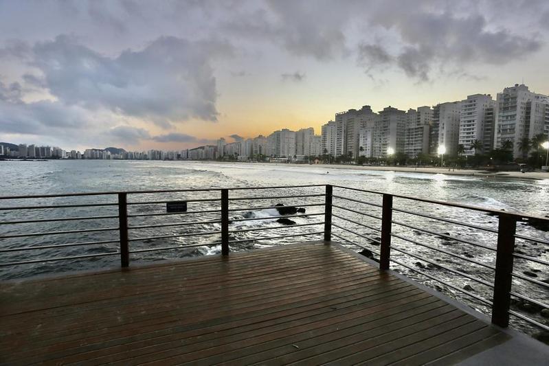 Grand Hotel Guaruja - A Sua Melhor Experiencia Beira Mar Na Praia! Dış mekan fotoğraf